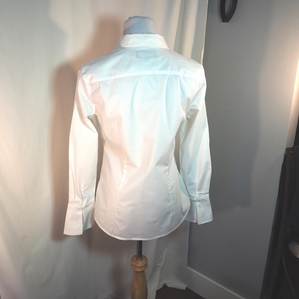 White Banana Republic Tailored Fit Shirt , sz 6